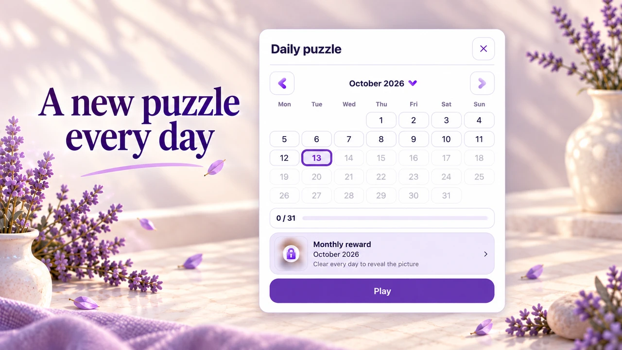 A new puzzle every day